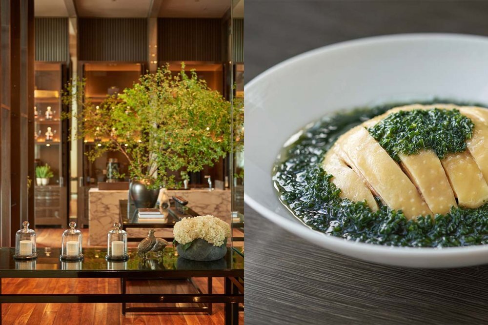 【上海美食推薦】隱身87樓的江南創意中菜「悅軒」品嚐米芝蓮級別的老上海蔥油雞