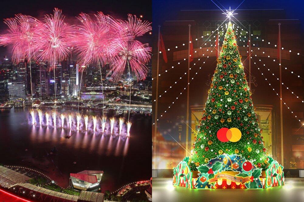 新加坡聖誕跨年好去處2025|帆船晚宴、Rain演唱會、濱海灣煙花倒數等8大活動推薦