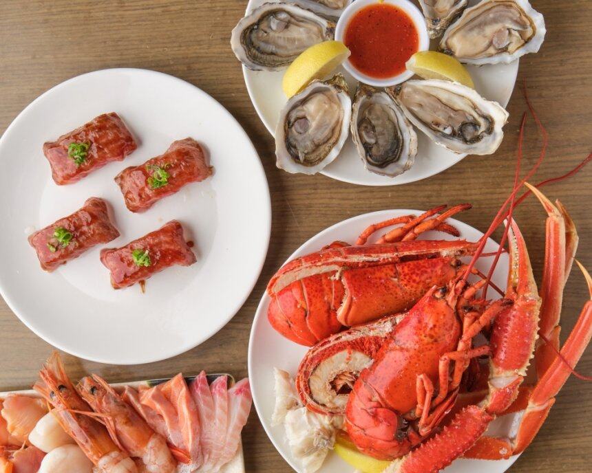 Mr. Steak a la minute 聖誕自助餐|和牛、雪花蟹腳、生蠔、龍蝦食到飽