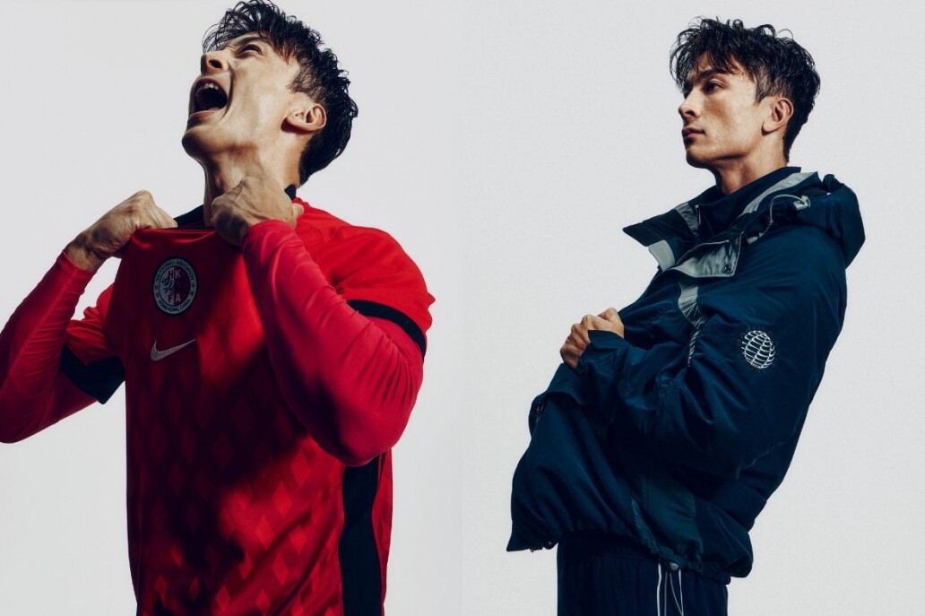 香港足球隊明主場對戰新加坡 9名球員與Nike攜手拍攝「Just Do It」全新造型照