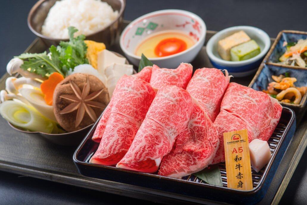 中環壽喜燒推介|Kansai One 關西一|港幣$228起嘆日本頂級A5和牛壽喜燒盛宴