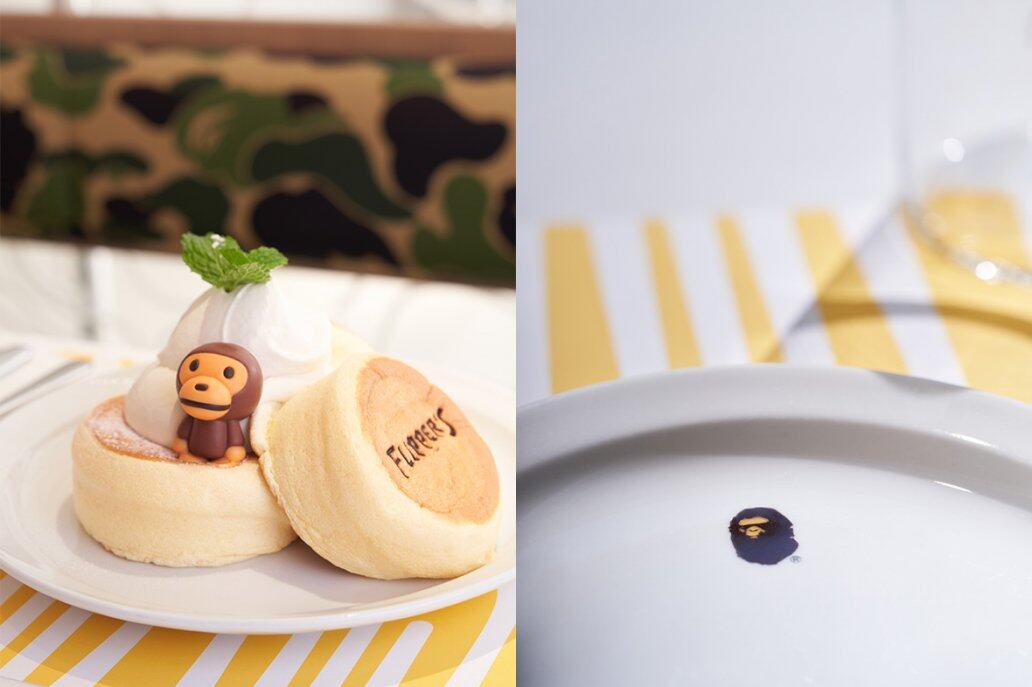 【尖沙咀Cafe推介】BAPE CAFE!? x FLIPPER'S 全白型格空間 BABY MILO甜品等你打卡