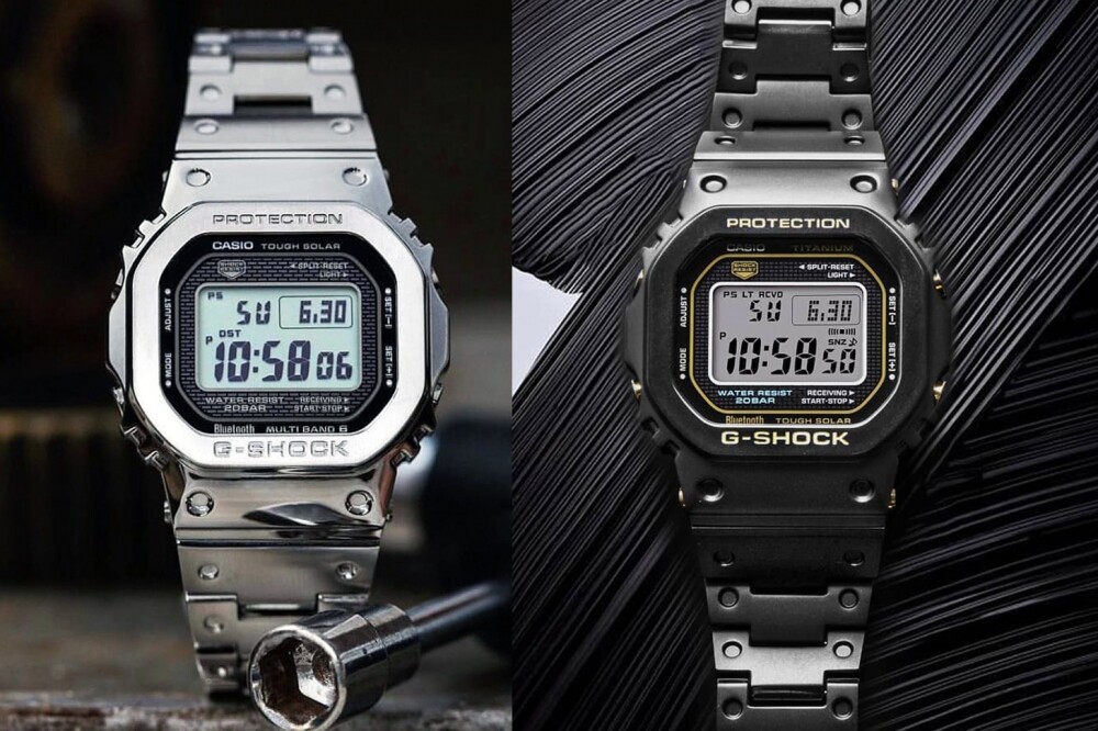 金屬感加持！ 5款人氣Casio G-Shock GMW-B5000腕錶推介！