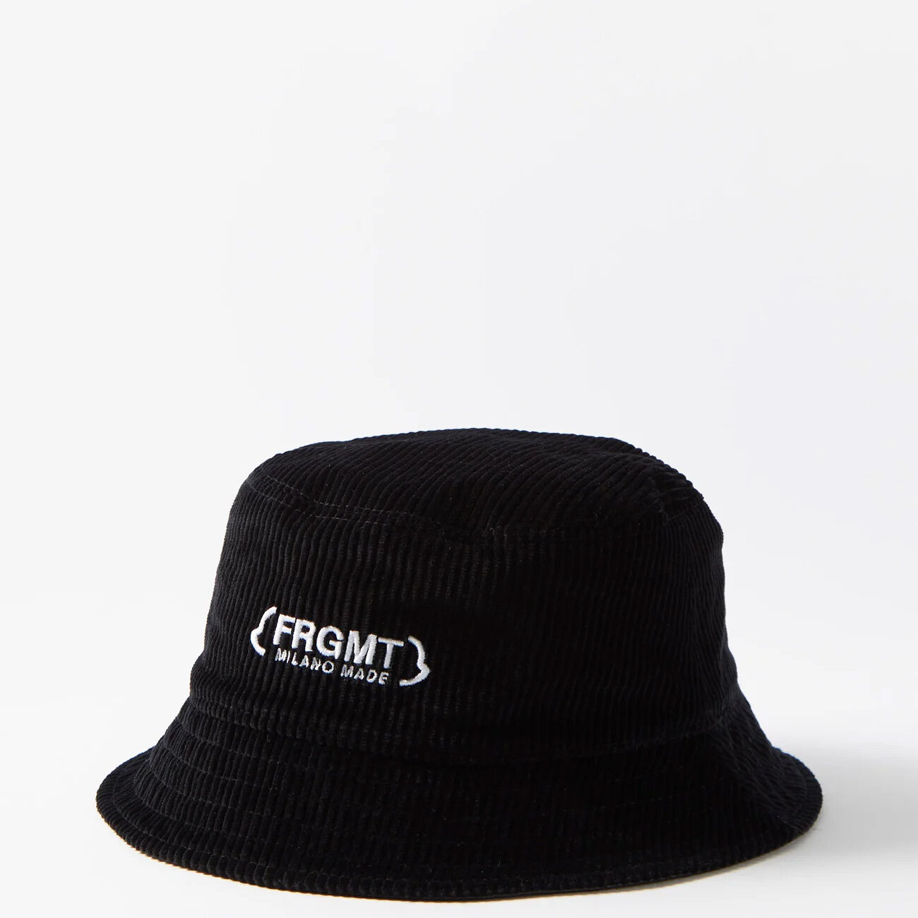 7 MONCLER FRGMT HIROSHI FUJIWARA Reversible logo-embroidered corduroy bucket hat