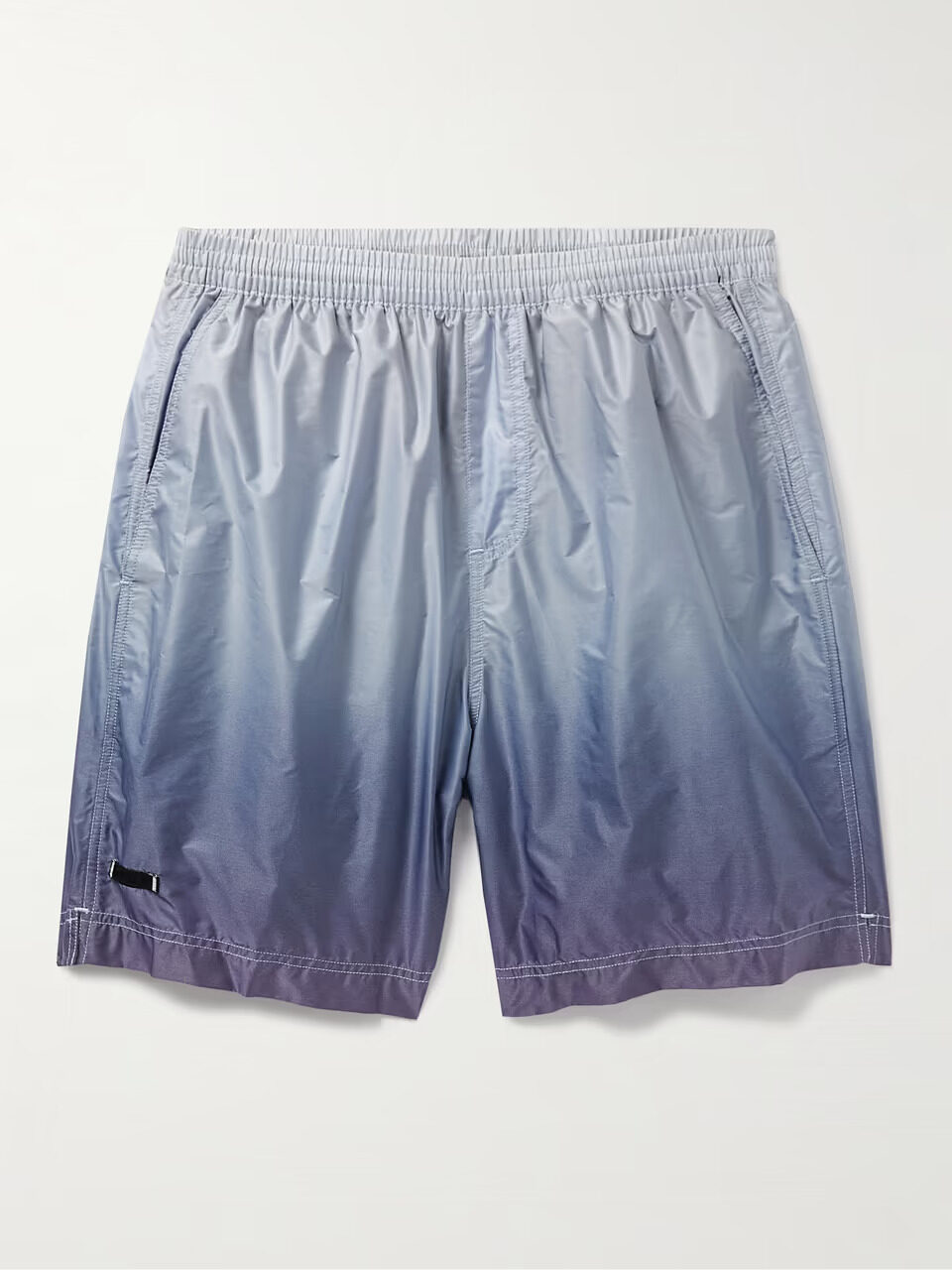 TRUE TRIBE Neat Steve Mid-Length Iridescent Dip-Dyed ECONYL® Swim Shorts
