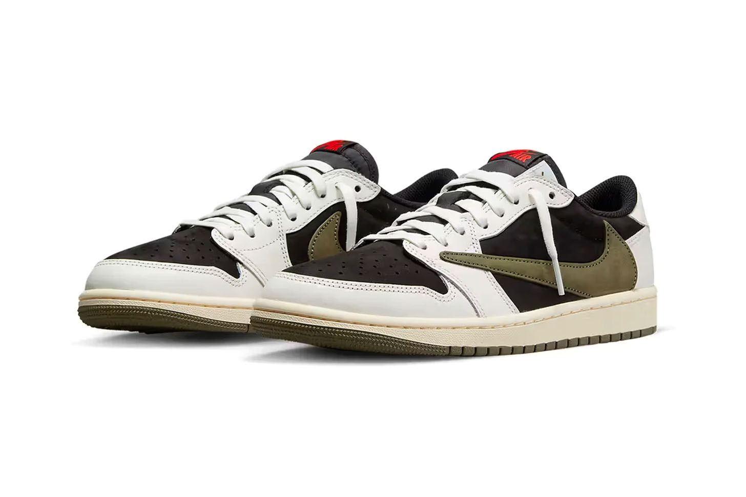 最後「倒勾」魔力！Travis Scott x Air Jordan 1 Low “Olive”最後機會