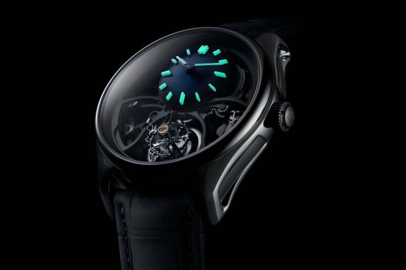 H. Moser & Cie.Pioneer Cylindrical Tourbillon Skeleton以全新方式打造圓柱陀飛輪機芯 H. Moser & Cie.Pioneer Cylindrical Tourbillon Skeleton以全新方式打造圓柱陀飛輪機芯