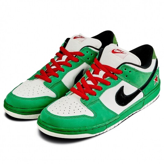 Nike SB Dunk Low Pro 「Heineken」 Nike SB Dunk Low Pro 「Heineken」