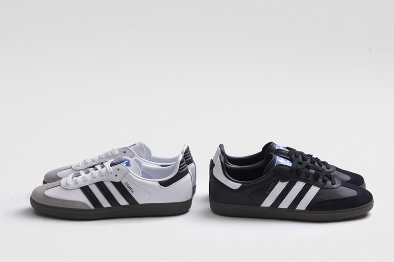 懷舊風衣櫥必備丨Adidas Originals 經典大熱鞋款Samba黑白兩色！