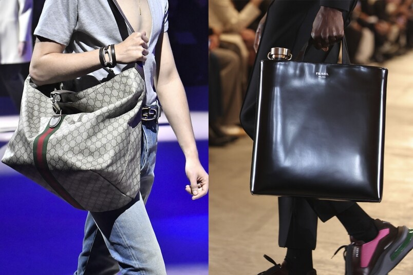 2023年秋冬男士手袋推介丨即睇米蘭時裝周重點Gucci、Prada、Fendi熱門名牌斜孭袋、Tote Bag等