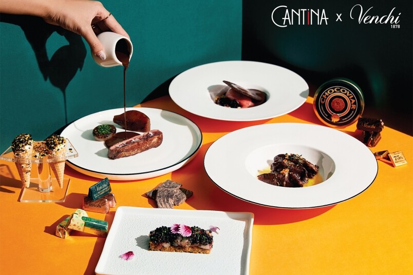 Venchi與Cantina聯手推出 獨家創意巧克力晚餐