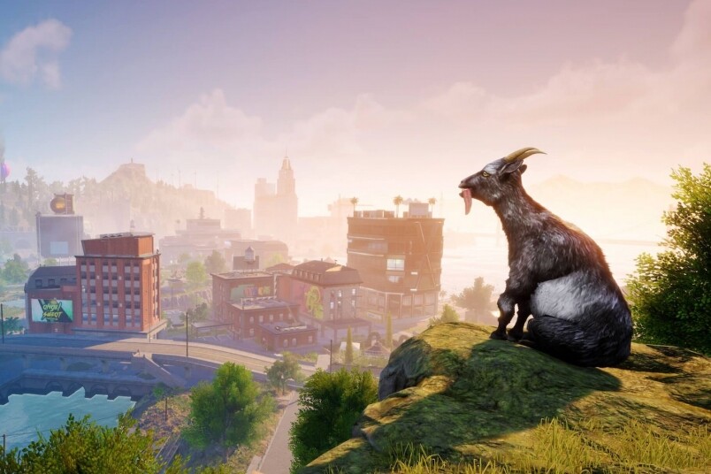 山羊版《GTA》！《模擬山羊3》（Goat Simulator 3）無厘頭玩轉人類世界