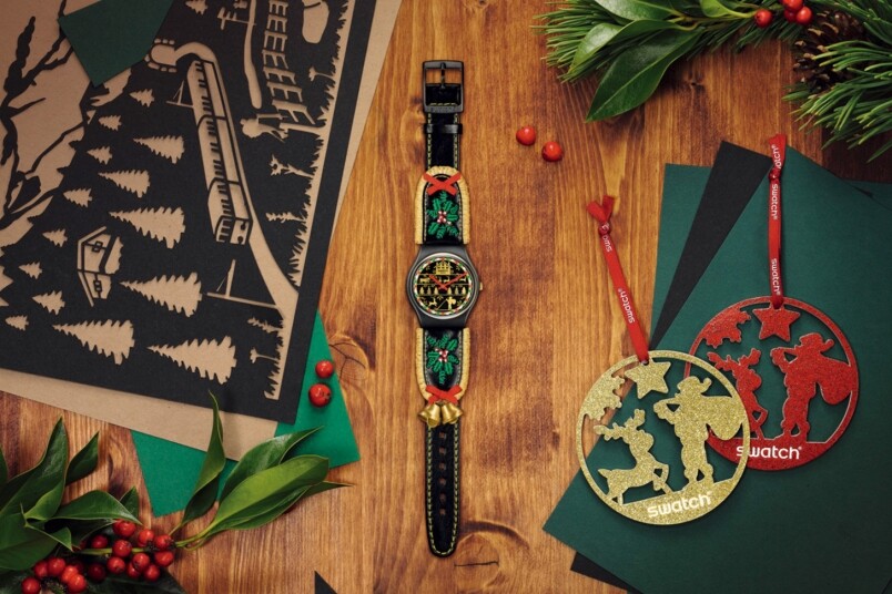 最有聖誕氣氛的腕錶：Swatch Golden Merry