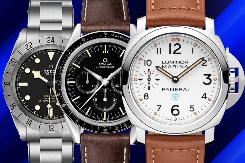 【男裝機械錶2022推介】$50,000以下名錶選擇：Panerai、Tudor、Omega等列陣
