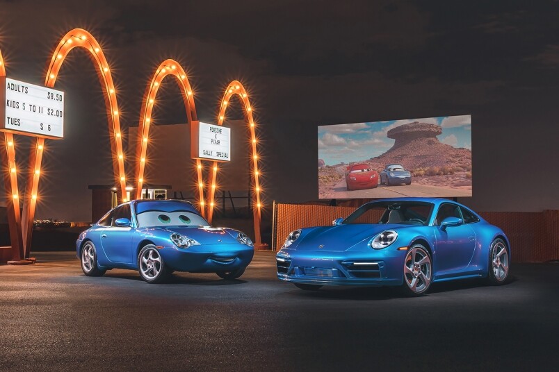 《反斗車王》Sally Carrera實體化成為Porsche 911 Sally Special!背後目的令人讚嘆 《反斗車王》Sally Carrera實體化成為Porsche 911 Sally Special!背後目的令人讚嘆