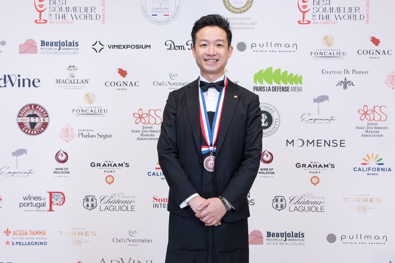 reeze choi、ASI Best Sommelier of the World 2023、2023世界最佳侍酒師大賽季軍