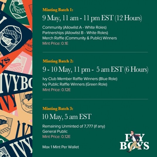 BBRC x Ivy Boys BBRC x Ivy Boys