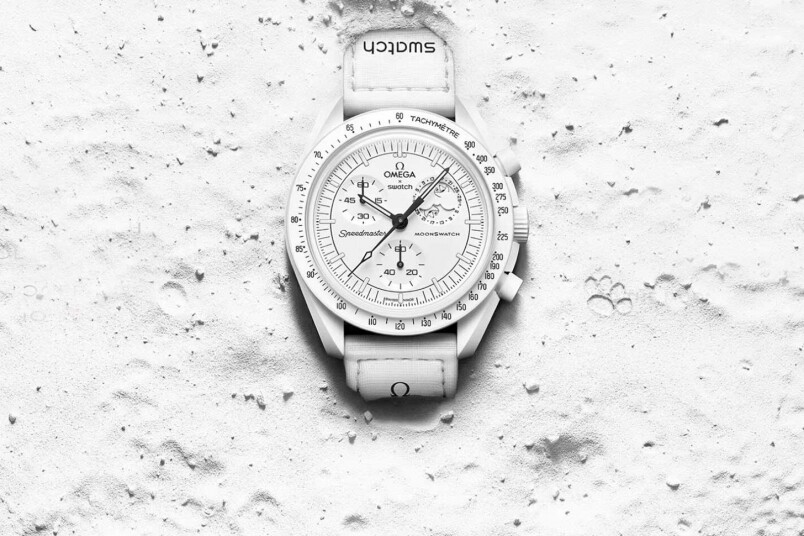Snoopy MoonSwatch登場｜Omega X Swatch系列首見全白造型+月相功能+ 