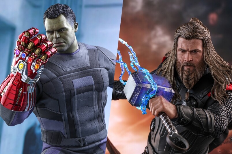 【未完的Endgame】Hot Toys《復仇者聯盟4：終局之戰》肥雷神Thor及變型俠醫Professor Hulk 1：6 Figure