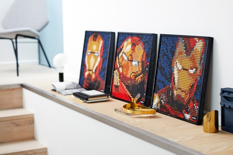 馬賽克藝術下的Iron Man與黑武士！4款LEGO ART系列砌出華麗室內藝術掛畫擺設