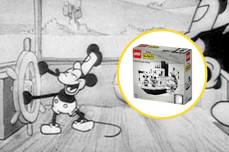LEGO IDEAS重現米奇老鼠經典！首部迪士尼動畫《Steamboat Willie》LEGO化 | 21317 Steamboat Willie價錢推出日期一覽