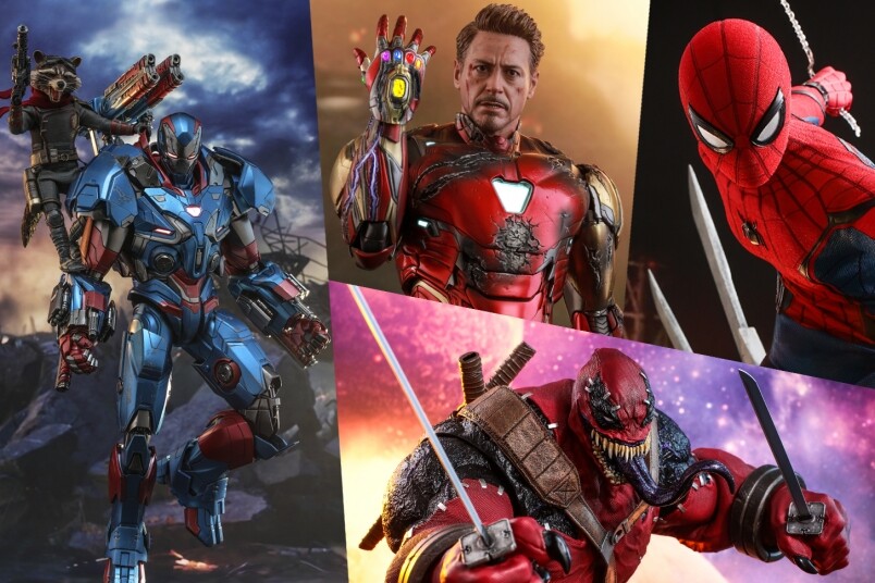 【動漫節2019】戰損Iron Man Mark 85！Marvel粉絲必訂5款Hot Toys動漫展會場特別版人偶！