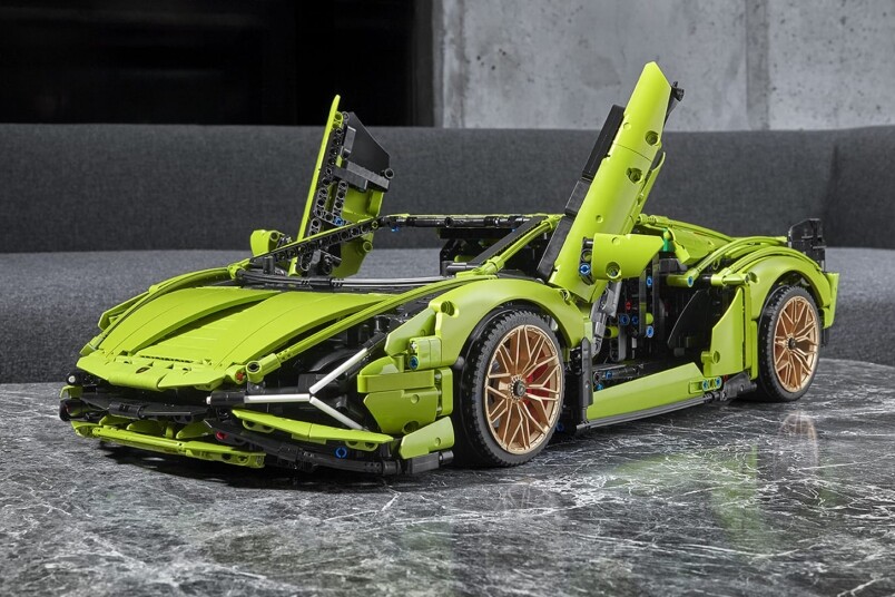 【青BB狂牛】千呼萬喚！LEGO Technic 42115 Lamborghini Sián FKP 37真身曝光