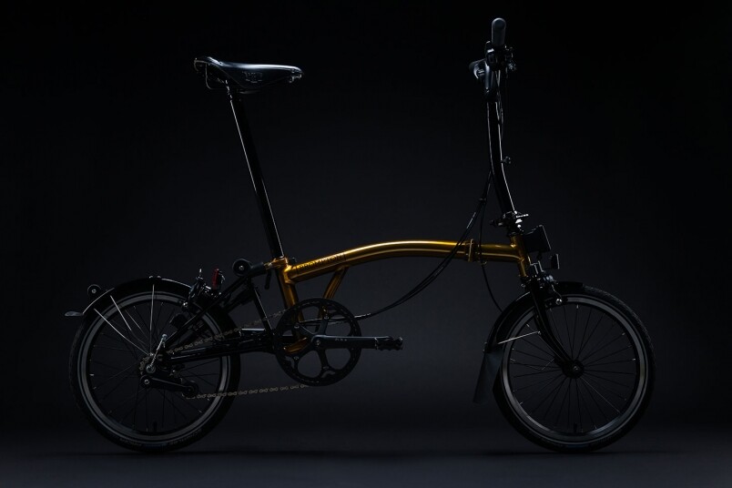 英國手製摺合單車Brompton Bicycle全新20 Years in Asia Gold Edition！