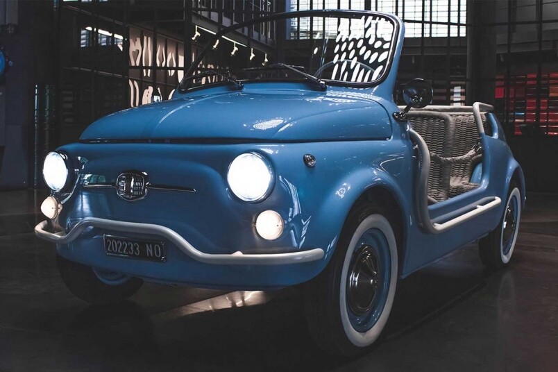 可以有這樣的電動車嗎？Garage Italia改造古董FIAT成為Vintage版電動車！