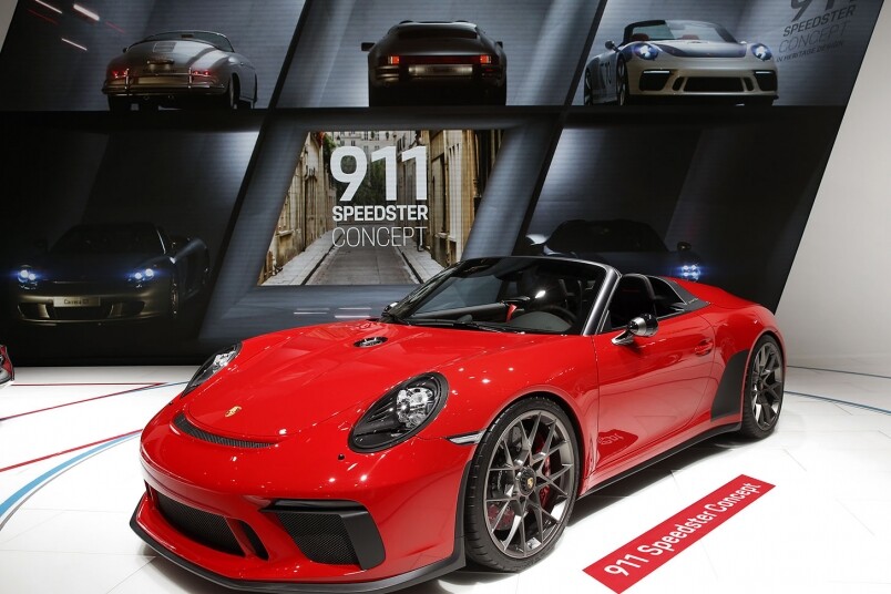 巴黎車展系列丨延續系列的Porsche 911 Speedster