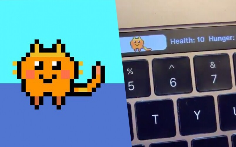 【MacBook Pro新功能】macOS 版「他媽哥池」Touch Bar位置可養電子小貓