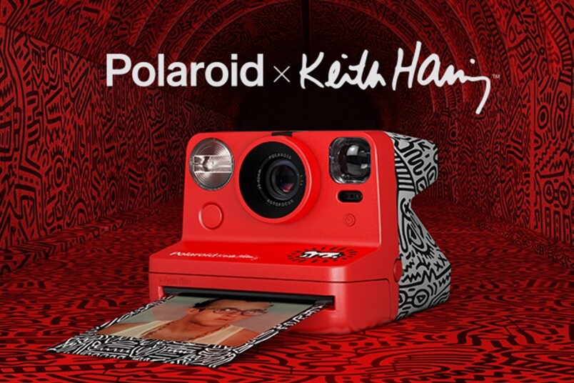 寶麗來聯乘流行藝術家 Keith Haring 推出特別版Polaroid Now 即影即有相機