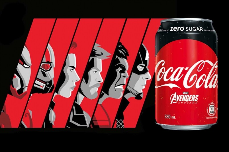 《復仇者聯盟4: 終局之戰》限定版零系可口可樂登場！一套六款超級英雄各自掛帥！