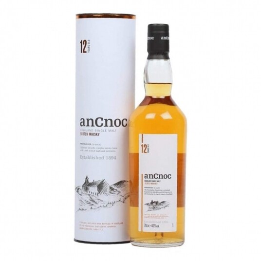 AnCnoc 12 Year Old Single Malt Whisky