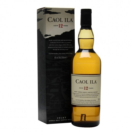 Caol Ila 12 Years Single Malt Whisky Caol Ila 12 Years Single Malt Whisky
