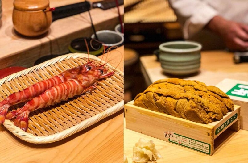 中環美食，少不了omakase廚師發辦，推介由中本正紀主理的「鮨 中本」（Sushi Nakamoto）。壽司店位處核心地段的砵典乍街，除了食材新鮮，最重要食得到職人的功架與手藝。