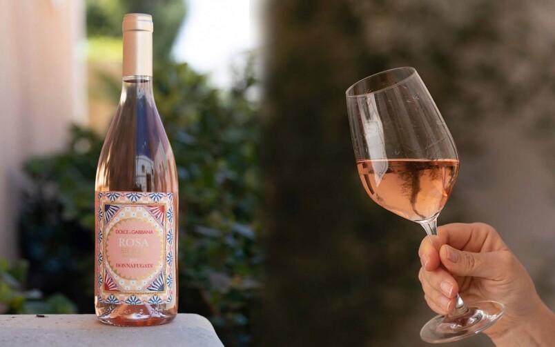 【Dolce & Gabbana由時裝玩到去酒界？】與Donnafugata酒莊聯乘 推出Rosé玫瑰葡萄酒