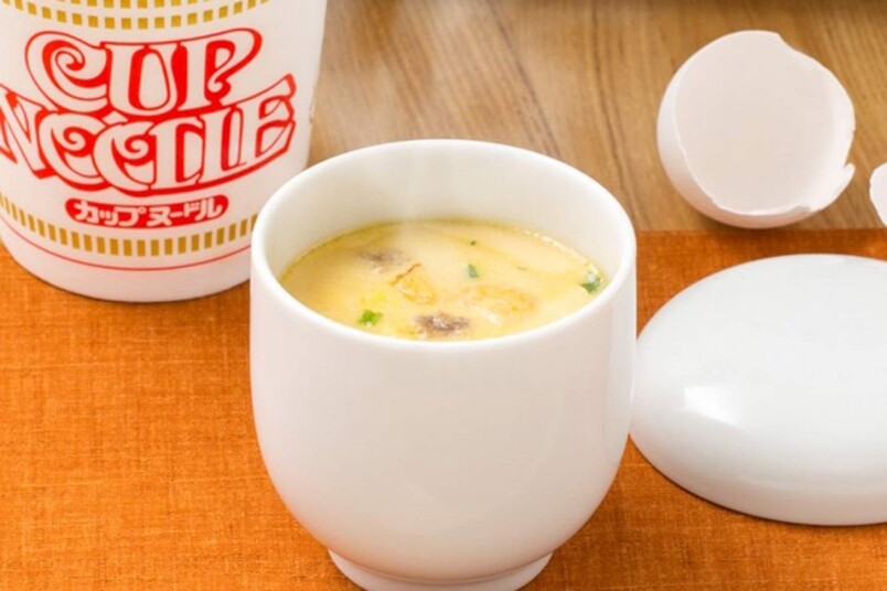 懶人簡易食譜｜杯麵湯加蛋3分鐘製美味茶碗蒸官方教學
