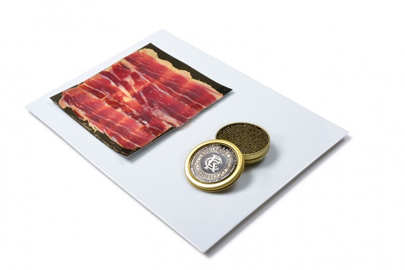 Iberico Ham & Royal Cristal Caviar Iberico Ham & Royal Cristal Caviar