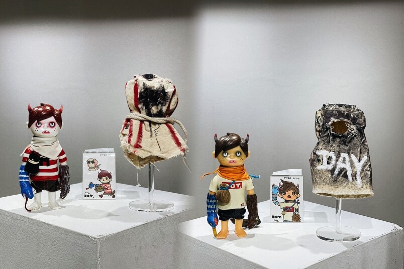 日本新晉插畫家小栗英訓全球首個Pop Up展覽丨限定拍賣三隻親自上色獨一無二Figure