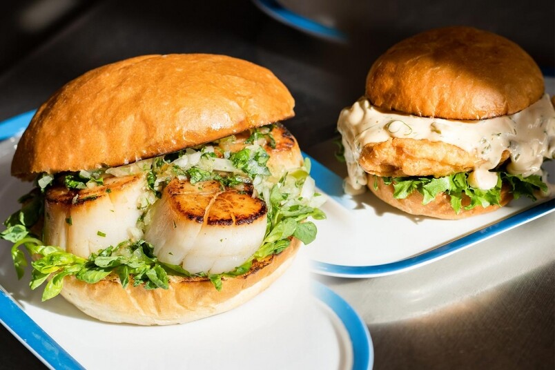 灣仔漢堡包推介丨另類炸魚薯條！亞洲50佳漢堡店Honbo 推出兩款夏日期間限定海鮮漢堡