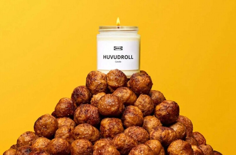 IKEA 推出超限量版瑞典肉丸味道蠟燭一聞就肚餓！這真的仍算是香氛蠟燭嗎？