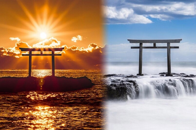 用眼睛來一趟日本東北鐵路遊丨海中神磯鳥居看日出＋極豪華大崎八幡宮