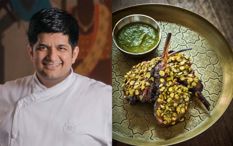 Rosewood旗下的印度餐廳可謂一位難求，總廚Manav Tuli重新演繹了他兒時最愛的印