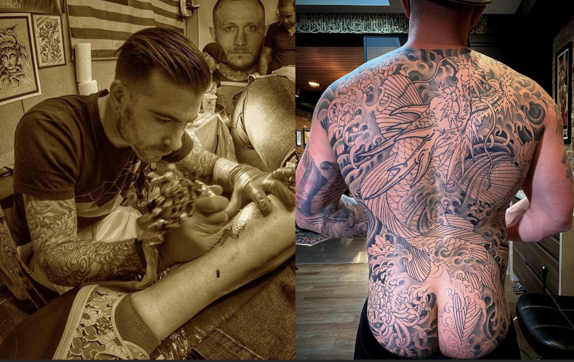 Matt Beckerich是節目中唯一一位採用亞洲日式紋身作為主要紋身風格的紋身師