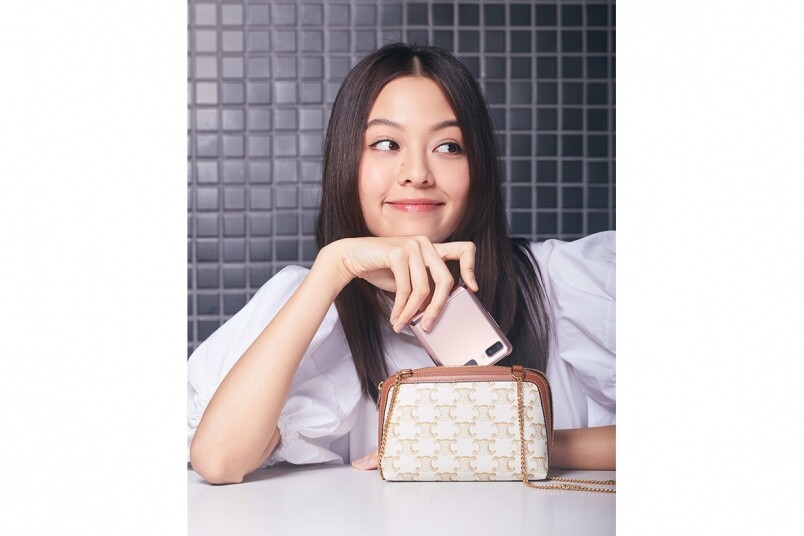 Samsung Galaxy Z系列摺疊手機聯乘許廷鏗及Amy Lo拍攝型格宣傳照