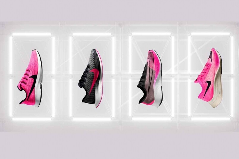 Pink Blast配色Nike Zoom系列跑鞋登場！螢光粉紅色系極搶眼！