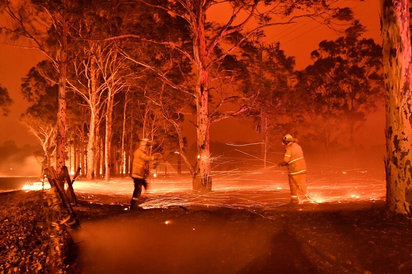澳洲終於下雨熄32處山火丨半小時下了一個月雨量丨有機會引發另一種天災