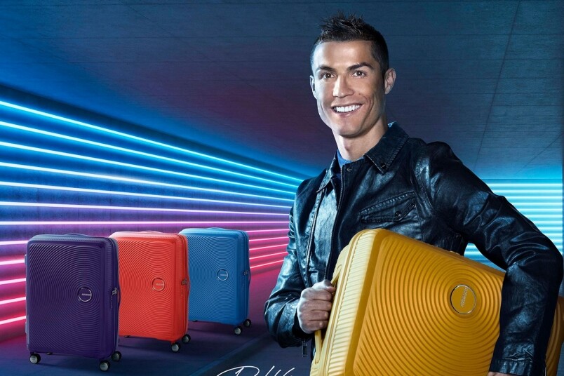 C朗, 旅遊, Cristiano Ronaldo, American Tourister
