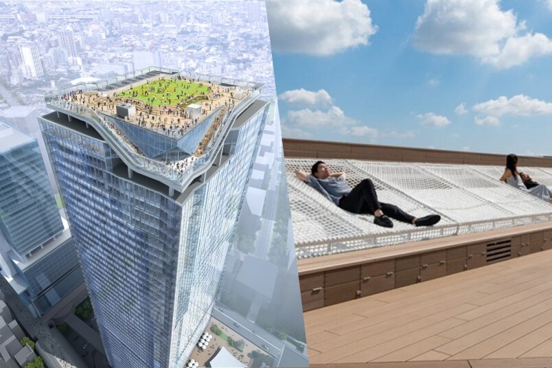 【澀谷最新地標】Shibuya Scramble Square 樓高超過230米 百貨公司連頂樓展望台 可360度看盡全東京景色！